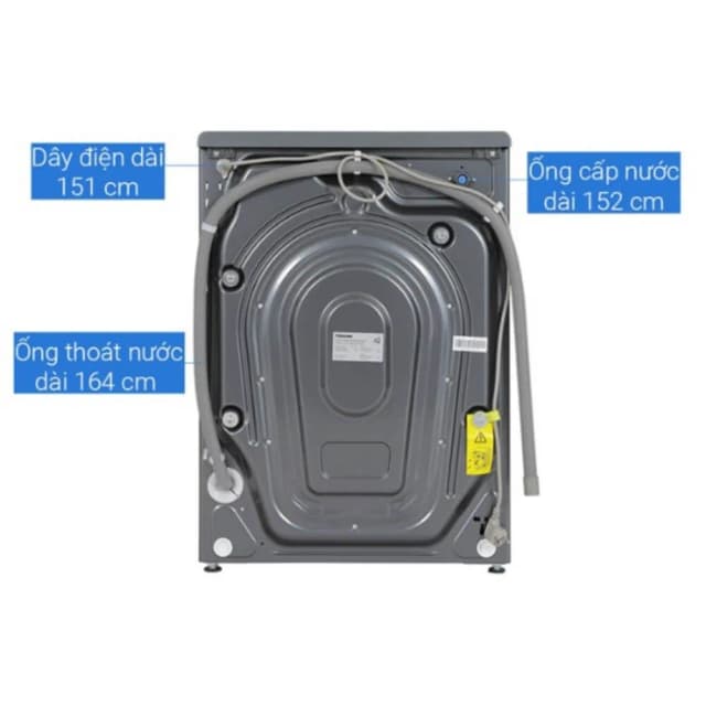 So sánh giá Máy giặt sấy Toshiba Inverter giặt 10.5 kg - sấy 7 kg TWD-T25BZU115MWV(MG) rẻ nhất? - Ảnh 13