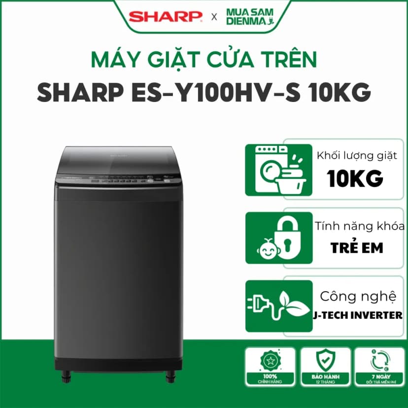 So sánh giá Máy giặt Sharp 10 kg ES-TN101EN-DG - Tìm sản phẩm giá rẻ nhất - Ảnh 13