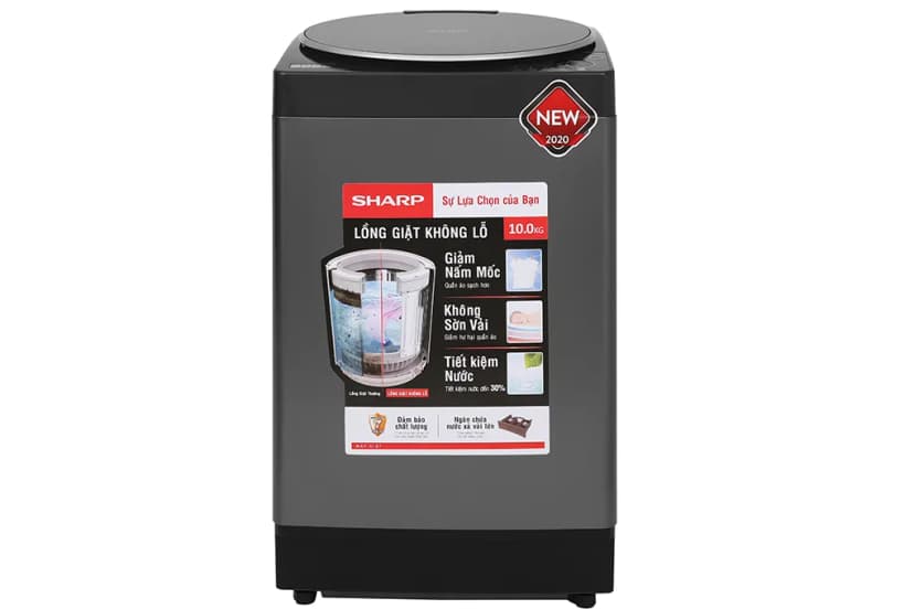 So sánh giá Máy giặt Sharp 10 kg ES-TN101EN-DG - Tìm sản phẩm giá rẻ nhất - Ảnh 3