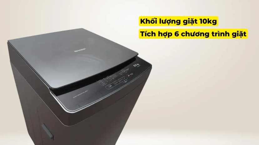So sánh giá Máy giặt Sharp 10 kg ES-TN101EN-DG - Tìm sản phẩm giá rẻ nhất - Ảnh 9
