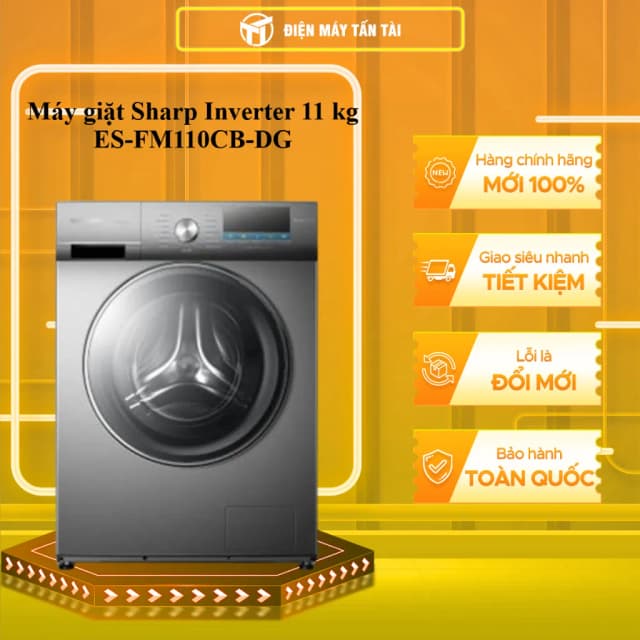Top 1 so sánh giá Máy giặt Sharp 11 kg ES-TN111EN-DG - Tìm sản phẩm giá rẻ nhất - Ảnh 4
