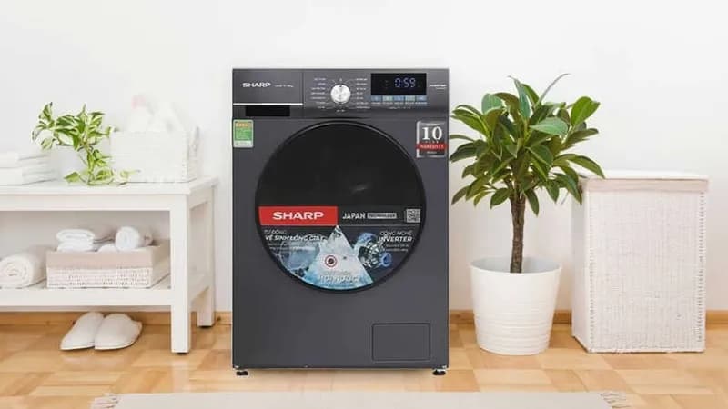 Máy giặt Sharp 11 kg ES-TN111EN-DG - Giá rẻ nhất hôm nay - Ảnh 6