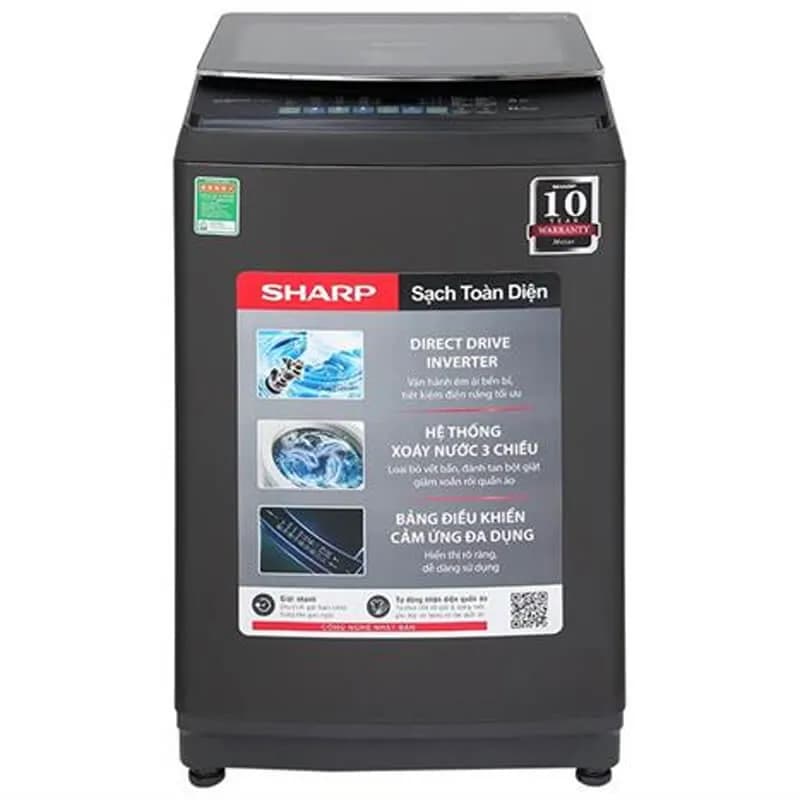 Máy giặt Sharp 11 kg ES-TN111EN-DG - Giá rẻ nhất hôm nay - Ảnh 7