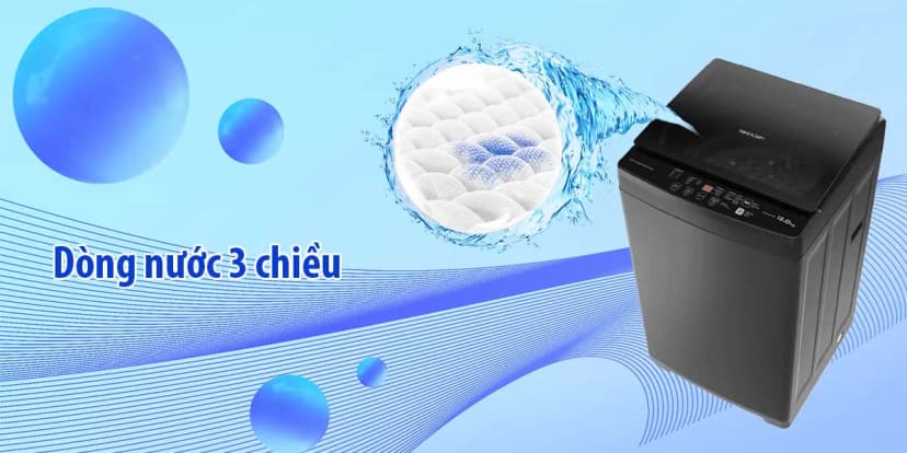 Máy giặt Sharp 12 kg ES-TN121EN-DG - Giá rẻ nhất hôm nay - Ảnh 8
