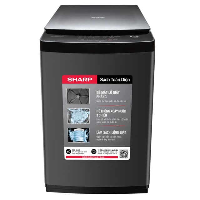 Top 1 so sánh giá Máy giặt Sharp 9 kg ES-TN91EN-DG - Tìm sản phẩm giá rẻ nhất - Ảnh 7