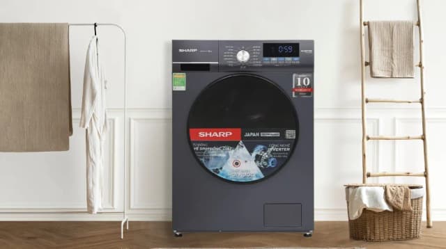 So sánh giá Máy giặt Sharp Inverter 11 kg ES-FM110CB-SB rẻ nhất? - Ảnh 7