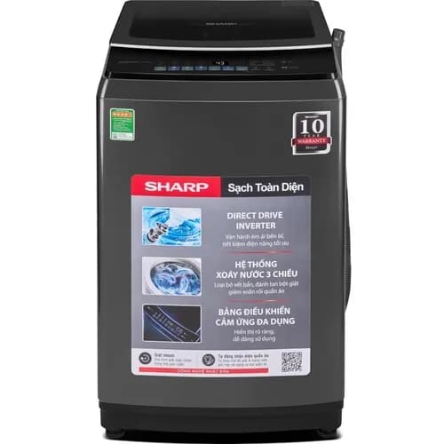 Máy giặt Sharp Inverter 11 kg ES-TM110CD-DS - Ảnh 1