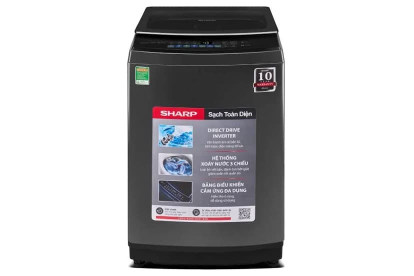 So sánh giá Máy giặt Sharp Inverter 13 kg ES-TM130CD-DS - Tìm sản phẩm giá rẻ nhất - Ảnh 4