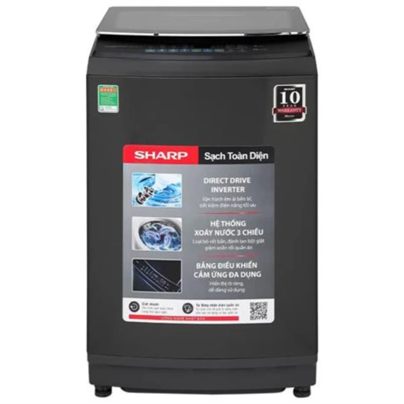 So sánh giá Máy giặt Sharp Inverter 13 kg ES-TM130CD-DS - Tìm sản phẩm giá rẻ nhất - Ảnh 9