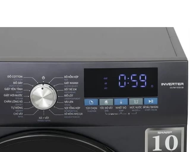 So sánh giá Máy giặt Sharp Inverter 9 kg ES-FM90CB-SB rẻ nhất? - Ảnh 12