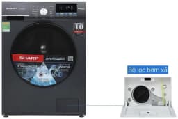 Máy giặt Sharp Inverter 9 kg ES-FM90CB-SB - Giá rẻ nhất hôm nay - Ảnh 14
