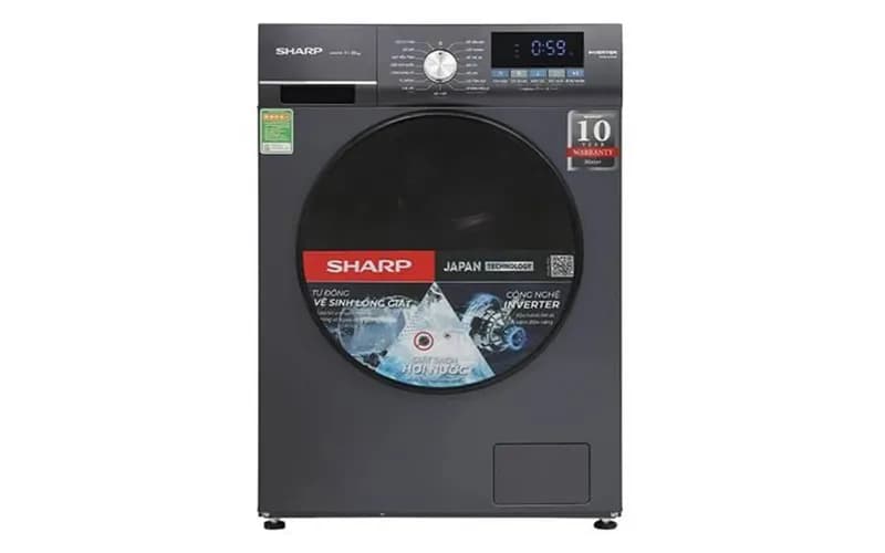 Máy giặt Sharp Inverter 9 kg ES-FM90CB-SB - Giá rẻ nhất hôm nay - Ảnh 7