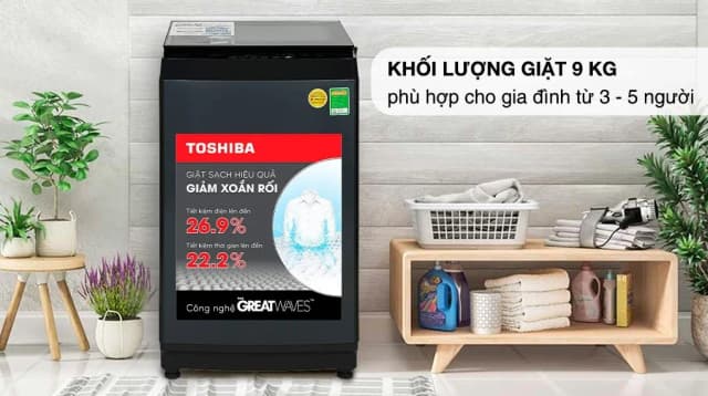 So sánh giá Máy giặt Toshiba 9 kg AW-M1000FV(MK) rẻ nhất? - Ảnh 15