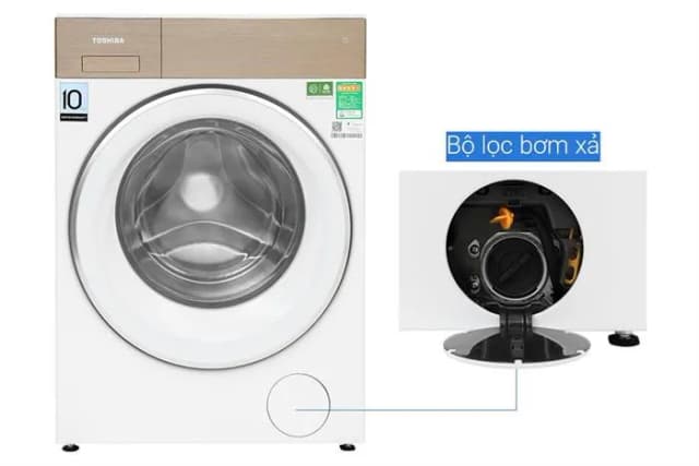 So sánh giá Máy giặt Toshiba Inverter 10.5 kg TW-T37BZP115MWV(WT) rẻ nhất? - Ảnh 9