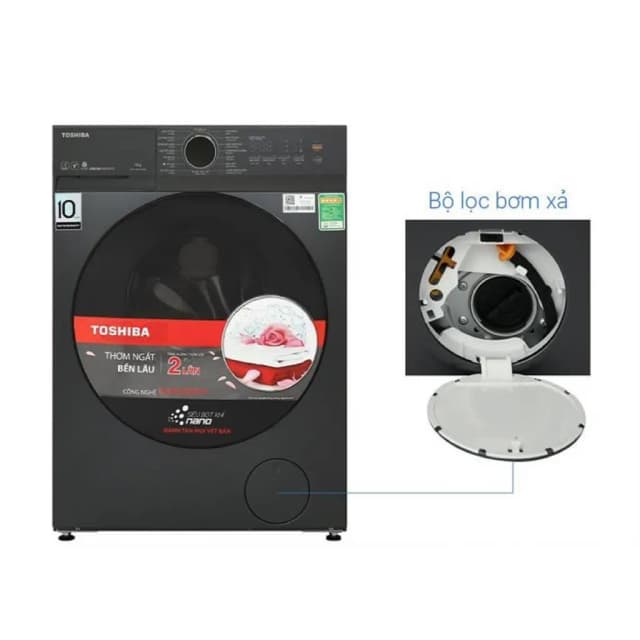 So sánh giá Máy giặt Toshiba Inverter 12 kg TW-T21BU130UWV(MG) rẻ nhất? - Ảnh 9