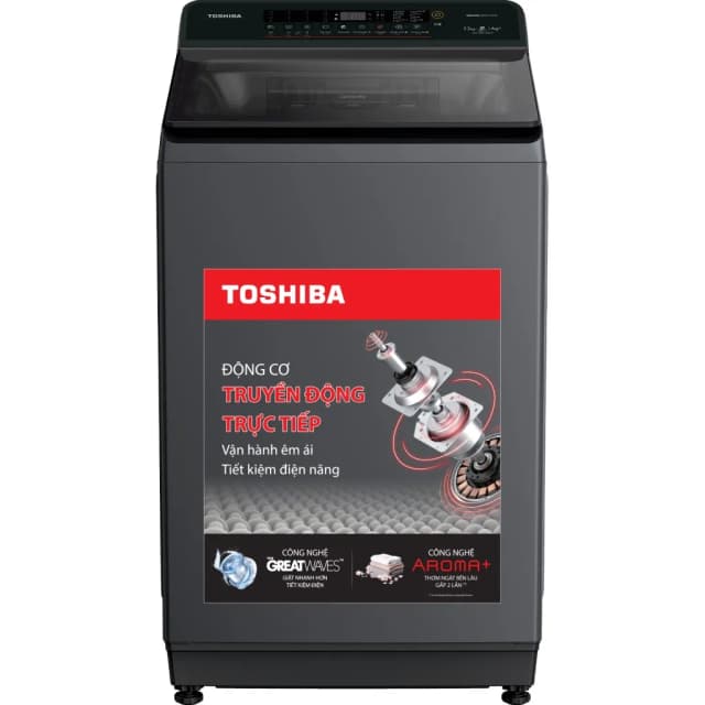Máy giặt Toshiba Inverter 13 kg AW-T26D1400TV (MG) - Ảnh 1