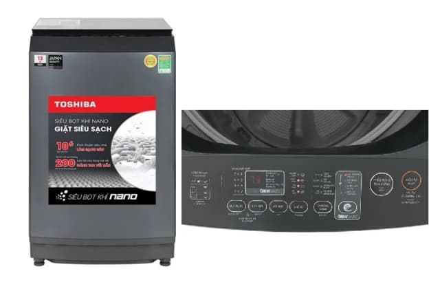 Máy giặt Toshiba Inverter 13 kg TW-T33B140UWV(MK) - Ảnh 3