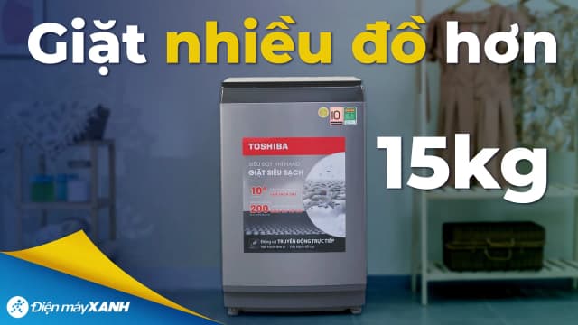 So sánh giá Máy giặt Toshiba Inverter 15 kg AW-DUM1600LV(SG) rẻ nhất? - Ảnh 13