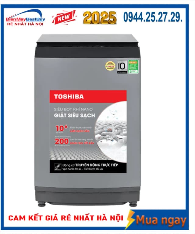 So sánh giá Máy giặt Toshiba Inverter 15 kg AW-DUM1600LV(SG) rẻ nhất? - Ảnh 17