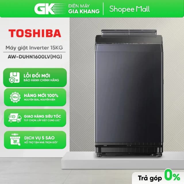 Top 1 so sánh giá Máy giặt Toshiba Inverter 15 kg AW-T26D1600XV(MG) - Tìm sản phẩm giá rẻ nhất - Ảnh 15