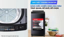 So sánh giá Máy giặt Toshiba Inverter 15 kg AW-T26D1600XV(MG) - Tìm sản phẩm giá rẻ nhất - Ảnh 3