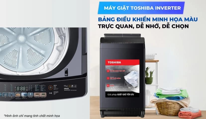 So sánh giá Máy giặt Toshiba Inverter 15 kg AW-T26D1600XV(MG) - Tìm sản phẩm giá rẻ nhất - Ảnh 3