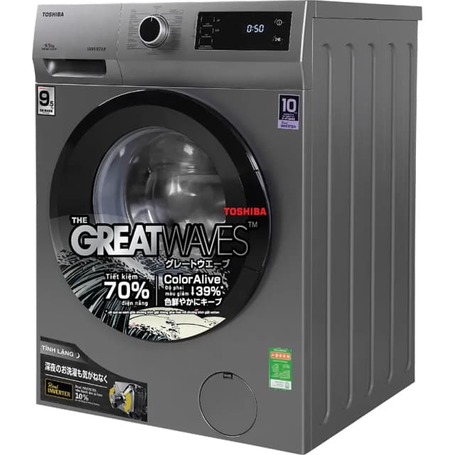 So sánh giá Máy giặt Toshiba Inverter 9.5 kg TW-T23BU105UWV(MG) rẻ nhất? - Ảnh 10