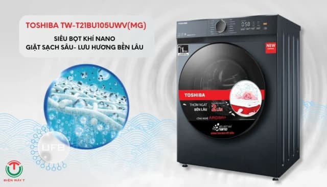 So sánh giá Máy giặt Toshiba Inverter 9.5 kg TW-T21BU105UWV(MG) rẻ nhất? - Ảnh 18