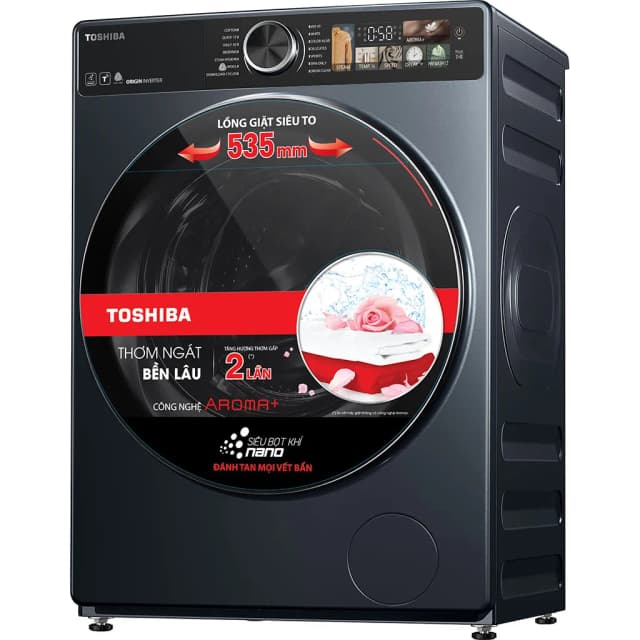 So sánh giá Máy giặt Toshiba Inverter 10.5 kg TW-T25BU115MWV(MG) rẻ nhất? - Ảnh 4