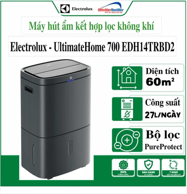 So sánh giá Máy hút ẩm Electrolux EDH14TRBD2 rẻ nhất? - Ảnh 8