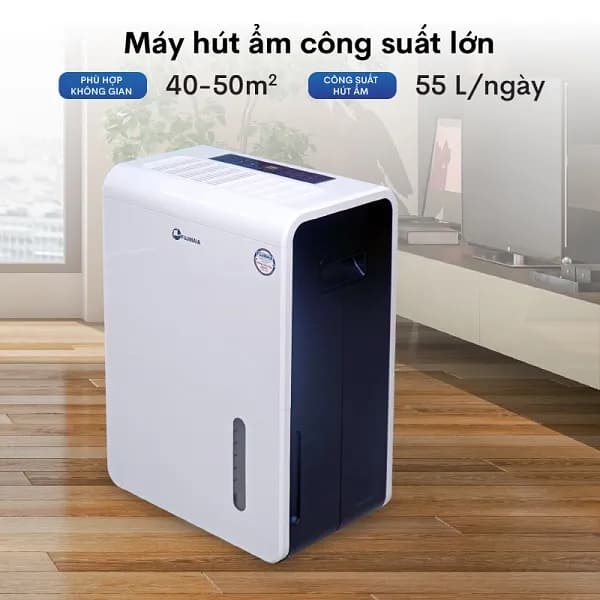 Máy hút ẩm Fujihaia DH55BL - Ảnh 10