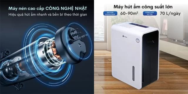 Top 1 so sánh giá Máy hút ẩm Fujihaia DH70B - Tìm sản phẩm giá rẻ nhất - Ảnh 17