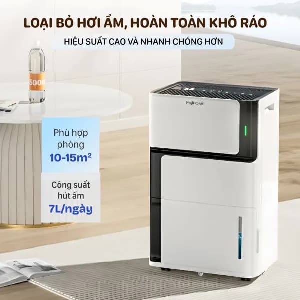 Máy hút ẩm FUJIHOME DH07 - Ảnh 6