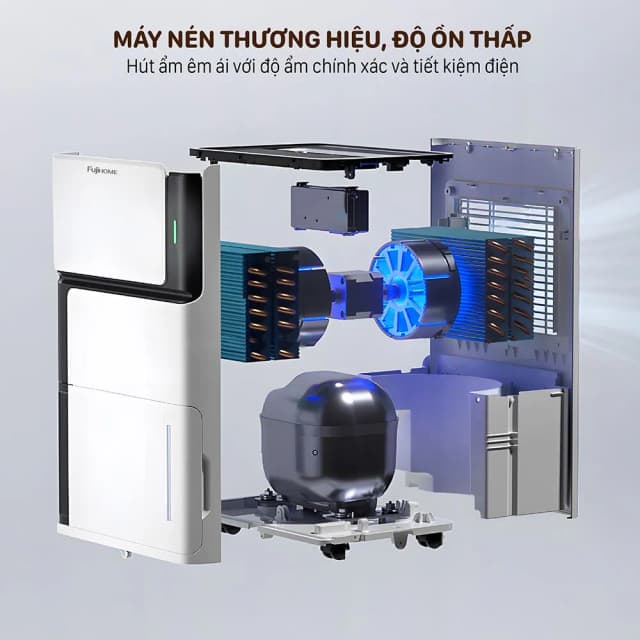 So sánh giá Máy hút ẩm FUJIHOME DH07 rẻ nhất? - Ảnh 3