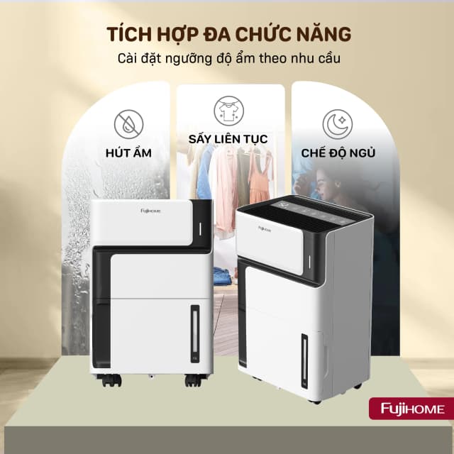 So sánh giá Máy hút ẩm FUJIHOME DH07 rẻ nhất? - Ảnh 8
