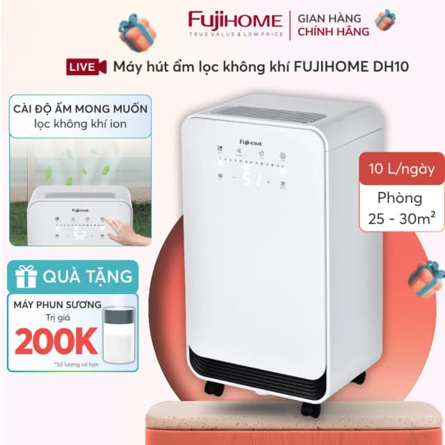 So sánh giá Máy hút ẩm FUJIHOME DH10 rẻ nhất? - Ảnh 13