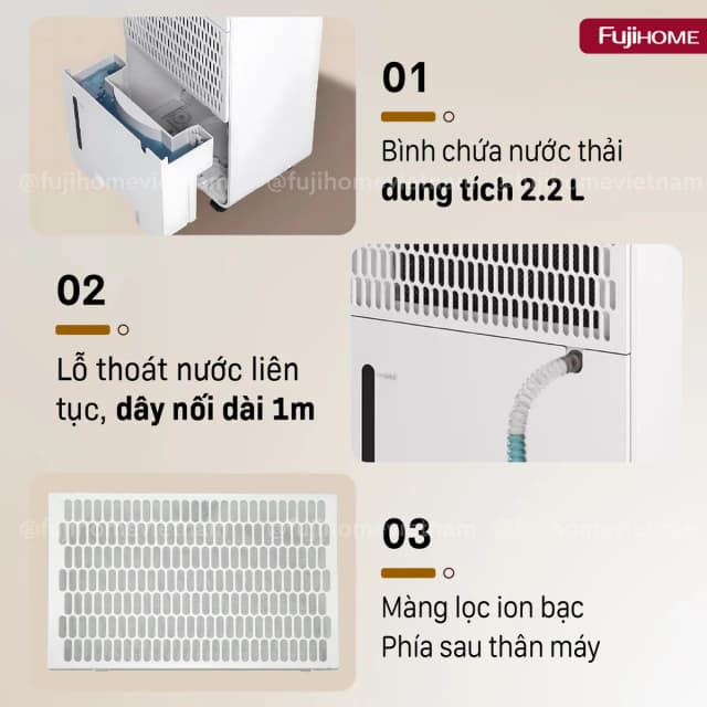 So sánh giá Máy hút ẩm FUJIHOME DH10 rẻ nhất? - Ảnh 19