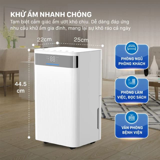 So sánh giá Máy hút ẩm FUJIHOME DH12NW rẻ nhất? - Ảnh 14