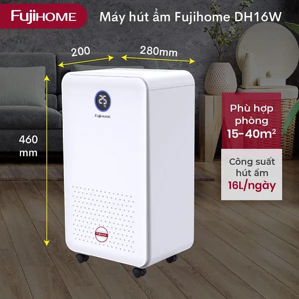 So sánh giá Máy hút ẩm FUJIHOME DH16NW-HEPA rẻ nhất? - Ảnh 14