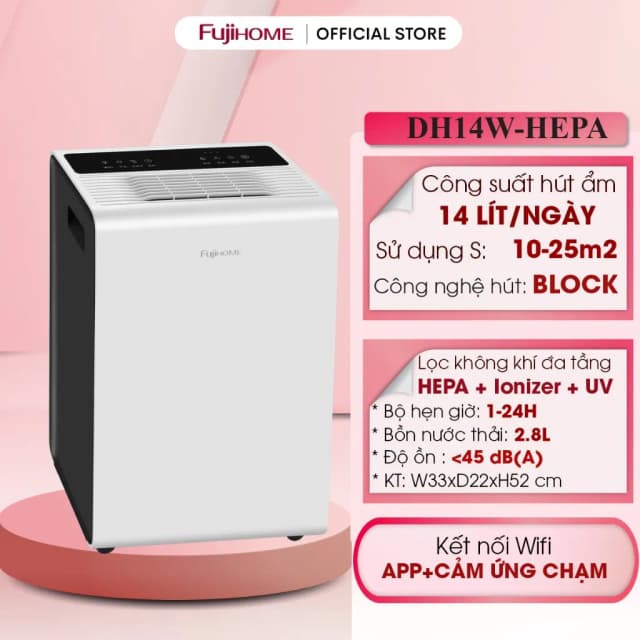 So sánh giá Máy hút ẩm Fujihome DH18W-HEPA rẻ nhất? - Ảnh 20