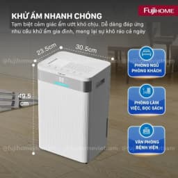 Máy hút ẩm FUJIHOME DH20NW