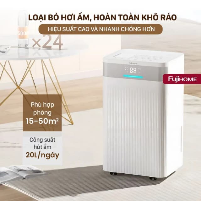 Top 1 so sánh giá Máy hút ẩm FUJIHOME DH20NW - Tìm sản phẩm giá rẻ nhất - Ảnh 8