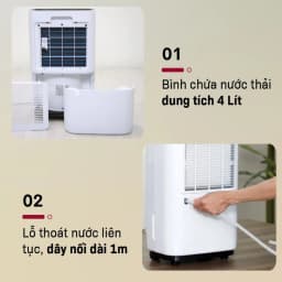 Máy hút ẩm FUJIHOME DH25W-HEPA - Giá rẻ nhất hôm nay - Ảnh 5
