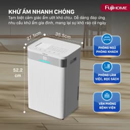 Máy hút ẩm FUJIHOME DH40NW