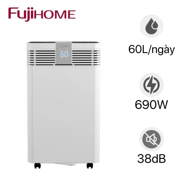 So sánh giá Máy hút ẩm FUJIHOME DH60W-HEPA rẻ nhất? - Ảnh 6
