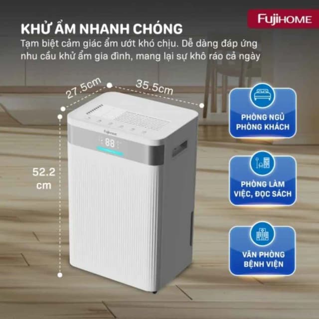 Top 1 so sánh giá Máy hút ẩm FUJIHOME DHP23-MINI - Tìm sản phẩm giá rẻ nhất - Ảnh 61