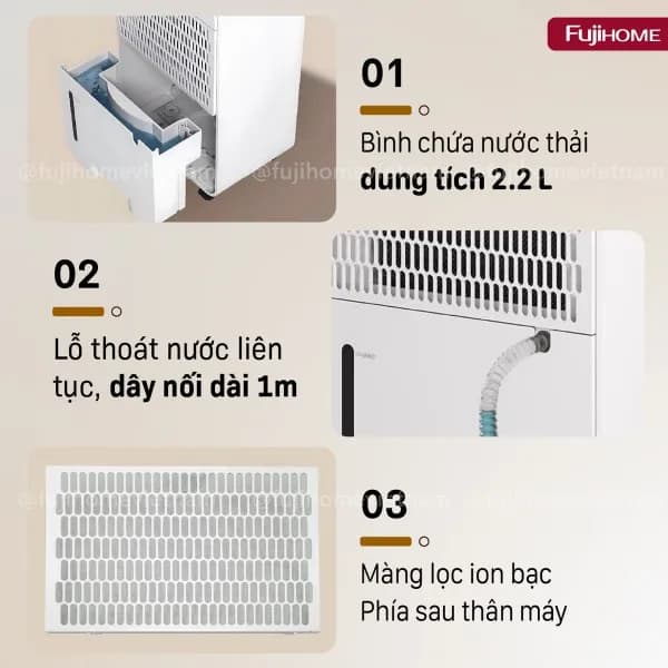 Top 1 so sánh giá Máy hút ẩm FUJIHOME DHP23-MINI - Tìm sản phẩm giá rẻ nhất - Ảnh 66