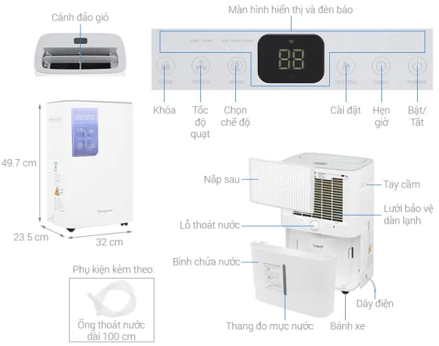 Top 1 so sánh giá Máy hút ẩm Kangaroo KGDH25G - Tìm sản phẩm giá rẻ nhất - Ảnh 12