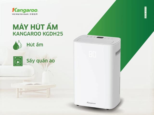 Top 1 so sánh giá Máy hút ẩm Kangaroo KGDH25G - Tìm sản phẩm giá rẻ nhất - Ảnh 3