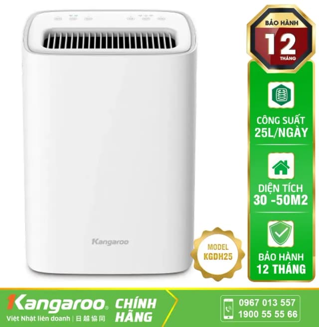 Top 1 so sánh giá Máy hút ẩm Kangaroo KGDH25G - Tìm sản phẩm giá rẻ nhất - Ảnh 8